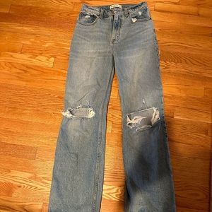 Abercrombie Ultra High Rise 90s Relaxed Jean